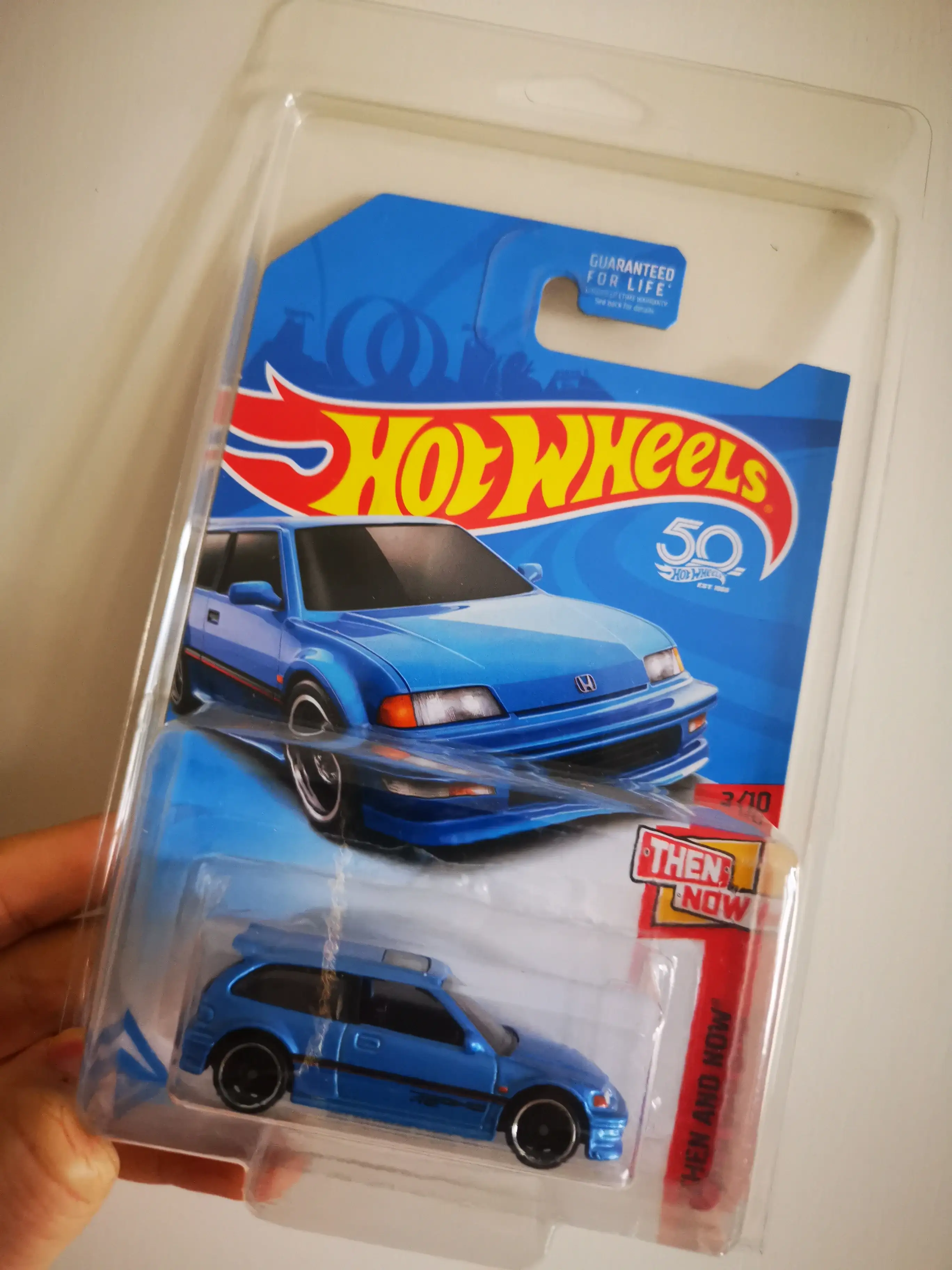2018 Hot Wheels Kmart Exclusive '90 HONDA CIVIC EF (Blue)