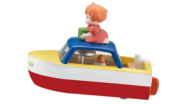 2023 Dream Tomica Studio Ghibli 05 Ponyo by the Cliff by the Sea Sousuke's pompom ship - Image 3