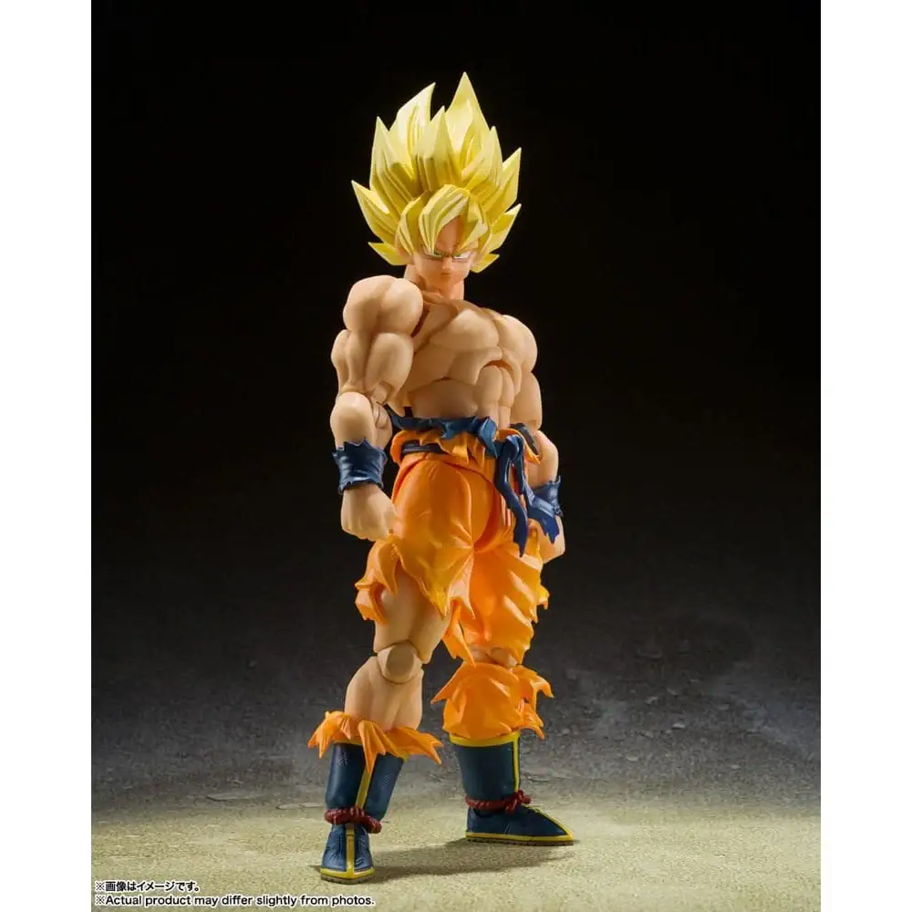 2023 S.H. Figuarts Dragon Ball Z Super Saiyan Son Goku - Legendary Super Saiyan Bluefin Tamashi - Image 3