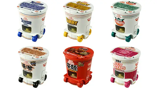 2023 Tomica Gift Set Nissin Cup Noodle Collection - Image 2