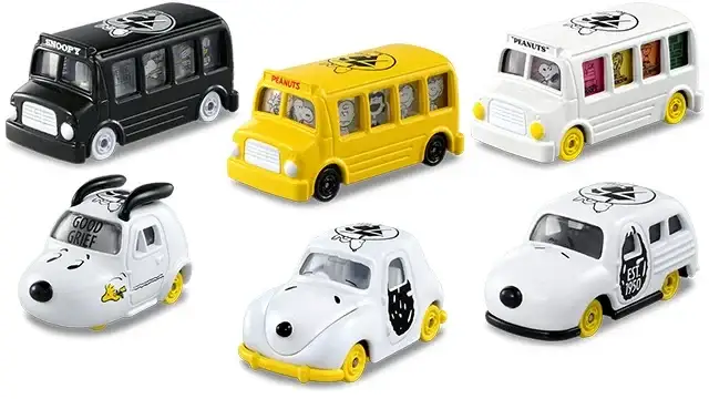 2025 AUG Dream Tomica PEANUTS 75th Anniversary Dream Tomica Collection