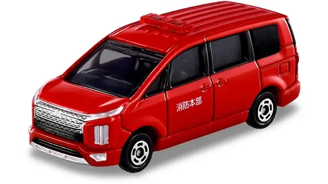 2025 Sept Tomica #50 Mitsubishi Delica D:5 Fire Department Command Vehicle