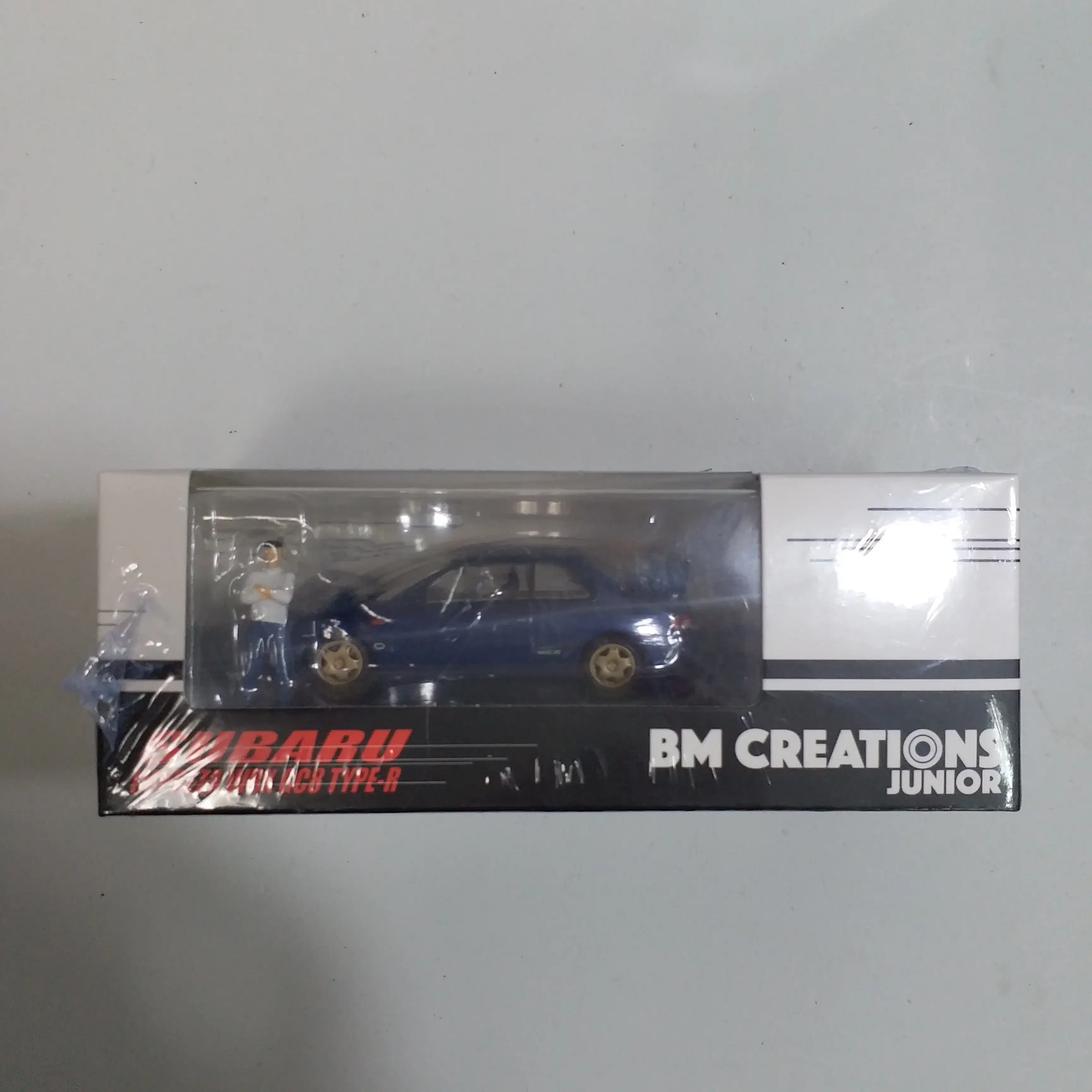 BM Creation 1:64 SCALE Subaru Impreza WRX GC8 Type-R Special Edition With Figure - Image 3