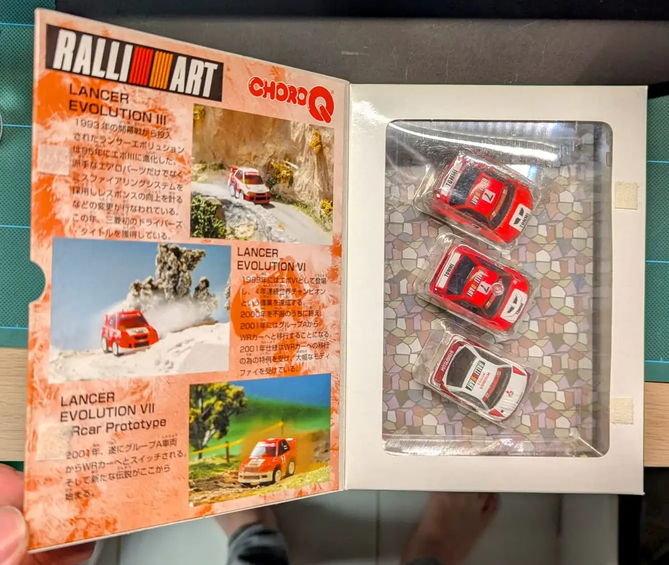 Choro Q Mitsubishi Rally History Collection set - Image 2