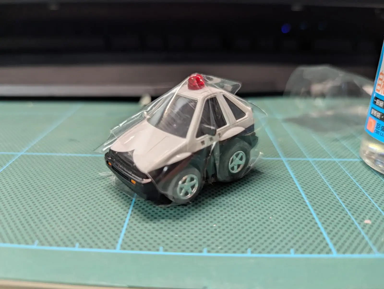 Choro Q Special Model Toyota AE86 Police Car