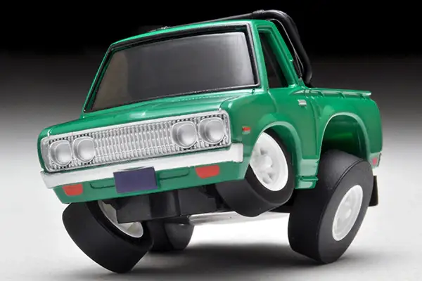 Choro Q Zero QS-03a Datsun Truck (green)