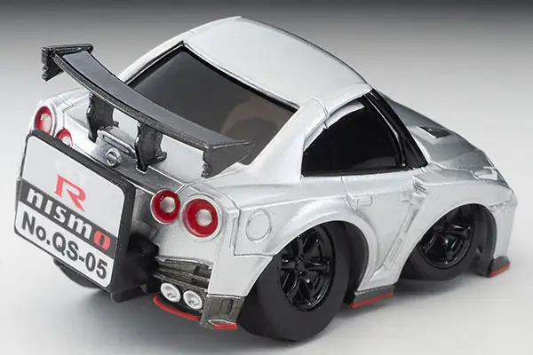 Choro Q Zero QS-05b NISSAN GT-R NISMO NISMO N Attack Package(Silver) - Image 4