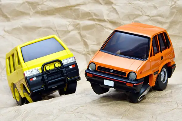 Choro Q Zero QS-06a Honda City R (Orange) - Image 3
