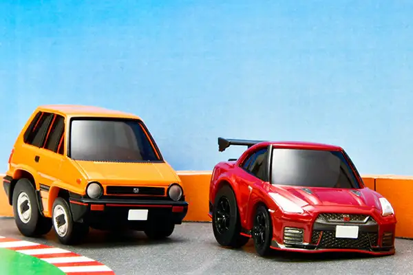 Choro Q Zero QS-06a Honda City R (Orange) - Image 4