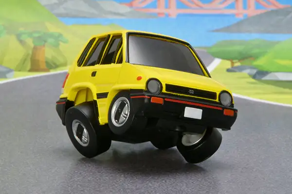 Choro Q Zero QS-06b Honda City R (Yellow)