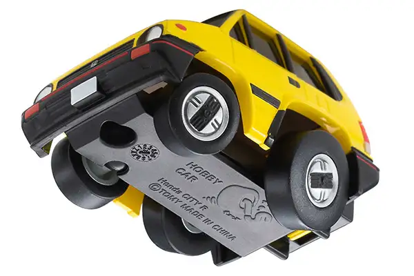 Choro Q Zero QS-06b Honda City R (Yellow) - Image 4