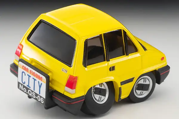 Choro Q Zero QS-06b Honda City R (Yellow) - Image 5
