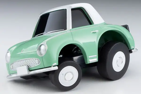 Choro Q Zero QS-11a Nissan Figaro (green/white) - Image 2