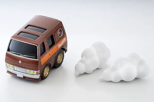 Choro Q Zero QS-12a Nissan Caravan (first generation) custom specification (brown) - Image 3