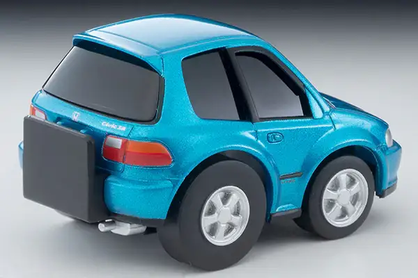 Choro Q zero Z-61c Honda Civic SiR-II (blue-green) - Image 2