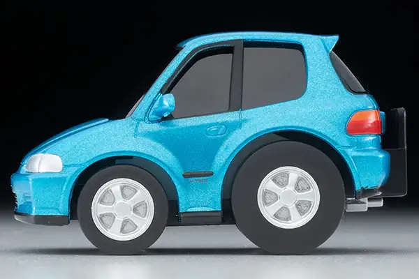 Choro Q zero Z-61c Honda Civic SiR-II (blue-green) - Image 3