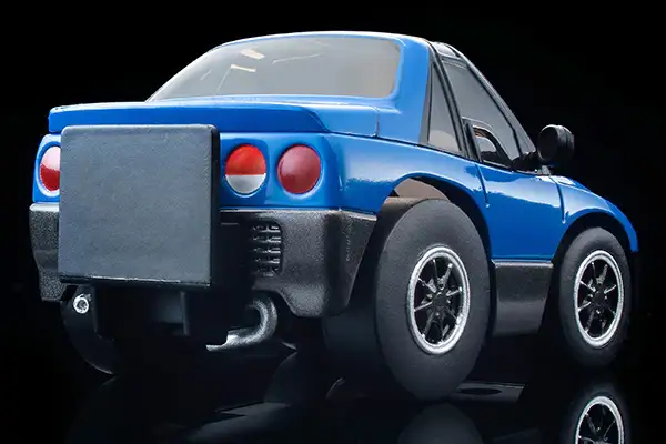 Choro Q Zero Z-80b Autozam AZ-1 (blue/gray) - Image 2