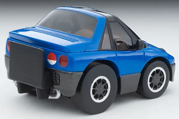 Choro Q Zero Z-80b Autozam AZ-1 (blue/gray) - Image 3