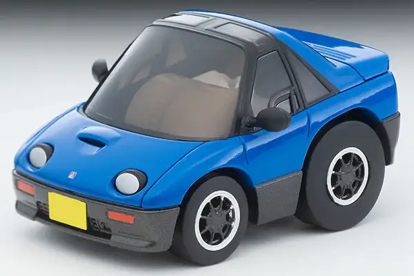Choro Q Zero Z-80b Autozam AZ-1 (blue/gray) - Image 4