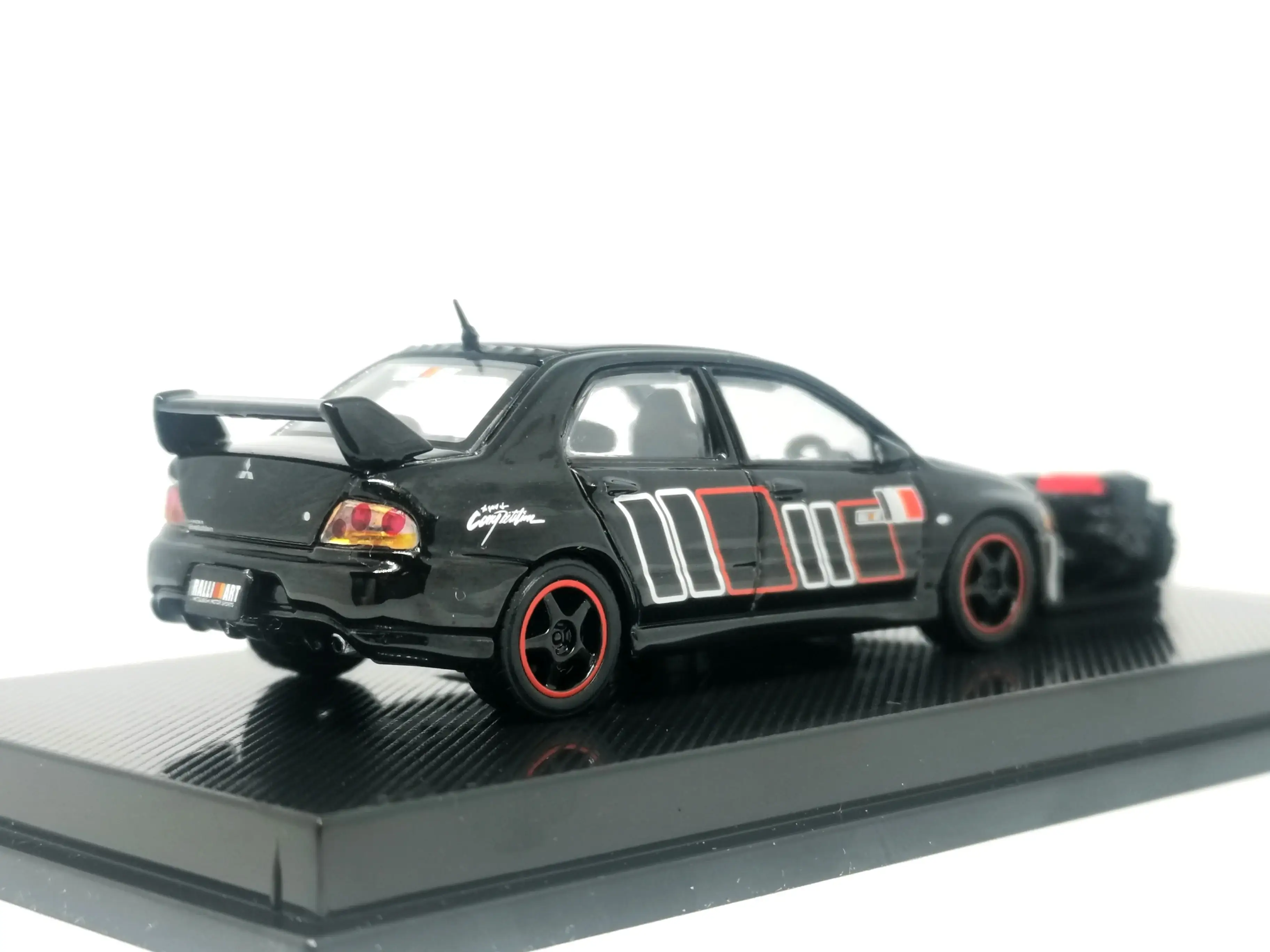 CM Model Mitsubishi Lancer Evolution IX EVO9 Rally Art Black - Image 5