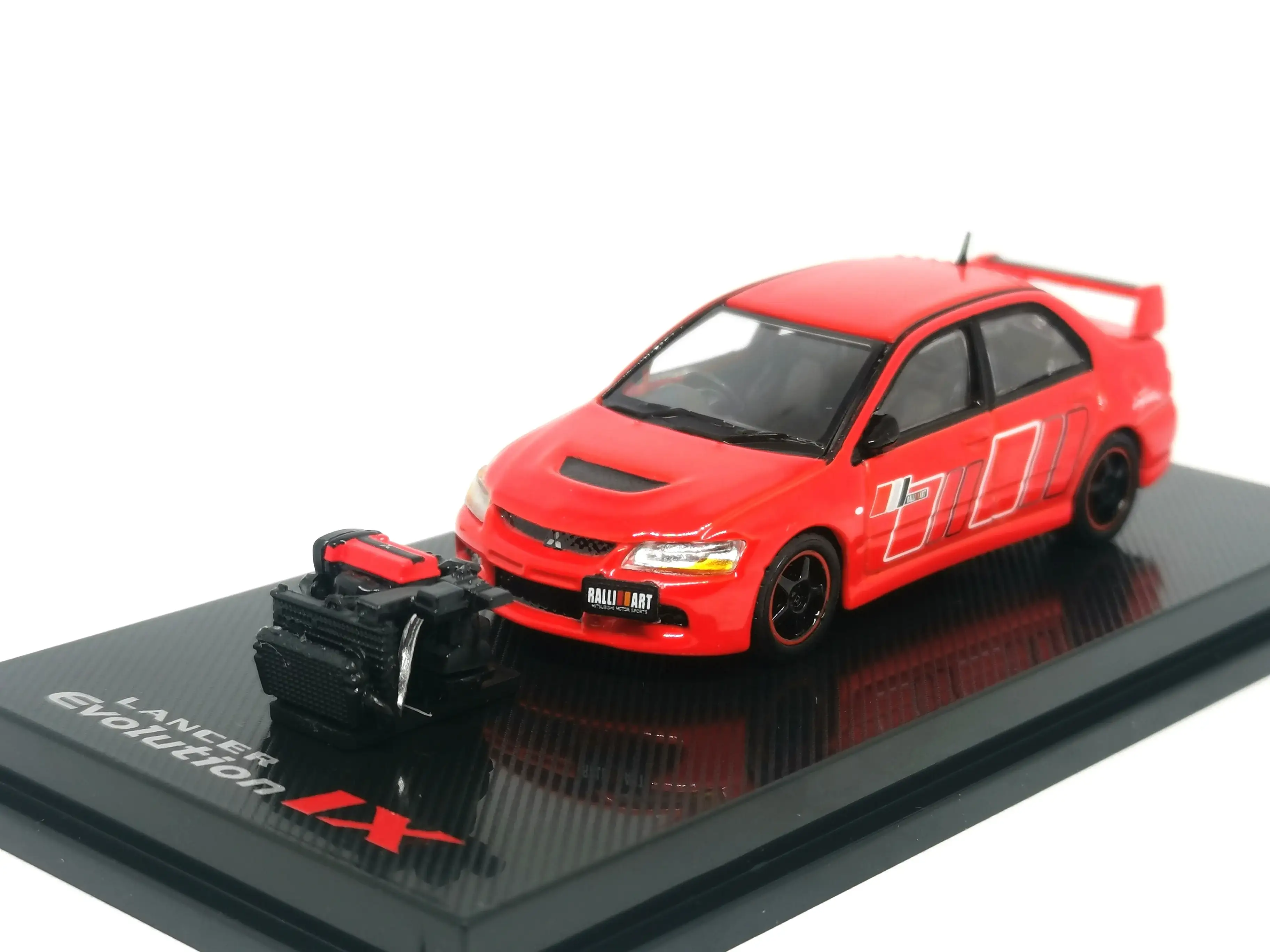 CM Model Mitsubishi Lancer Evolution IX EVO9 Rally Art Red - Image 2
