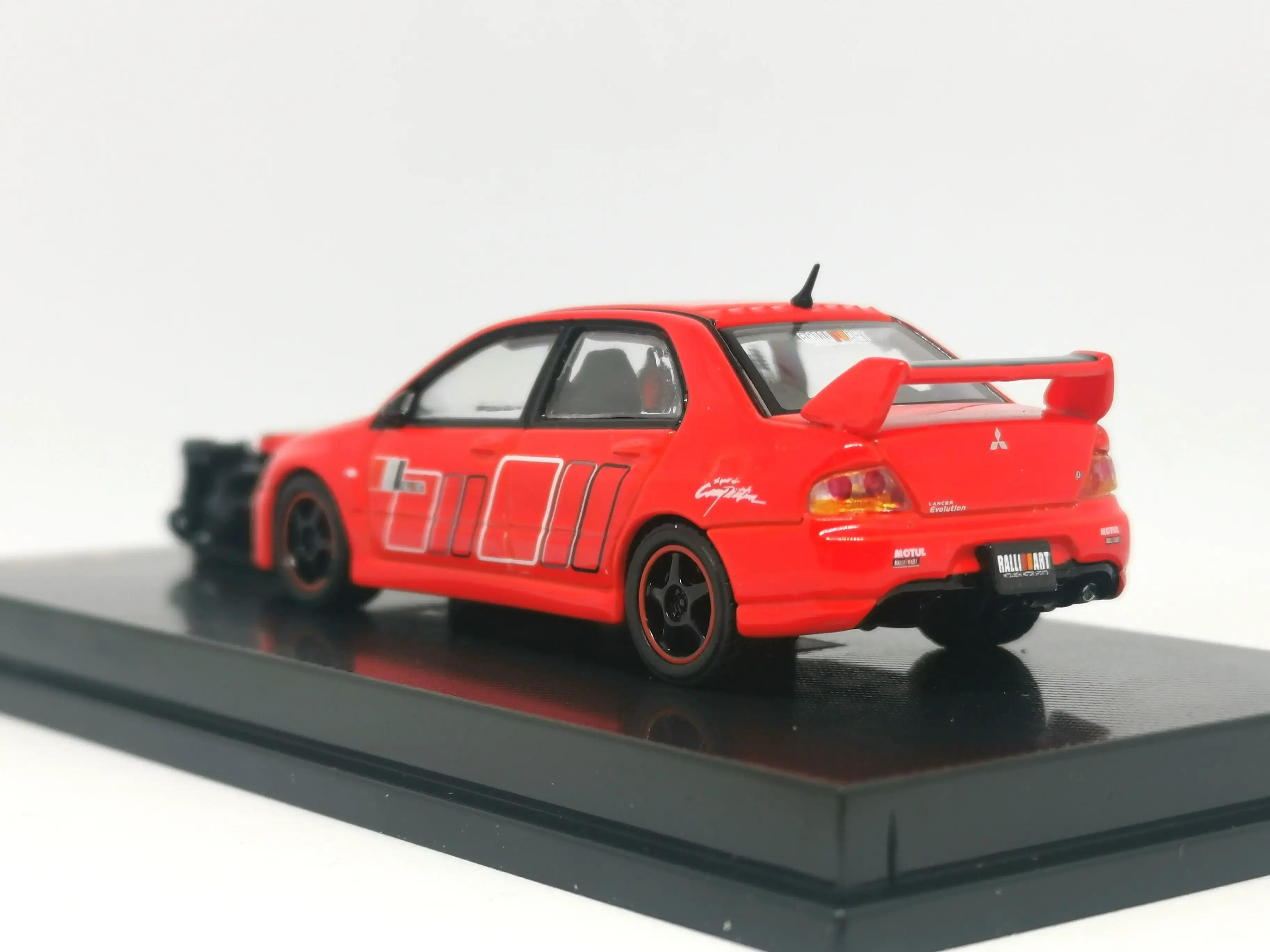 CM Model Mitsubishi Lancer Evolution IX EVO9 Rally Art Red - Image 3
