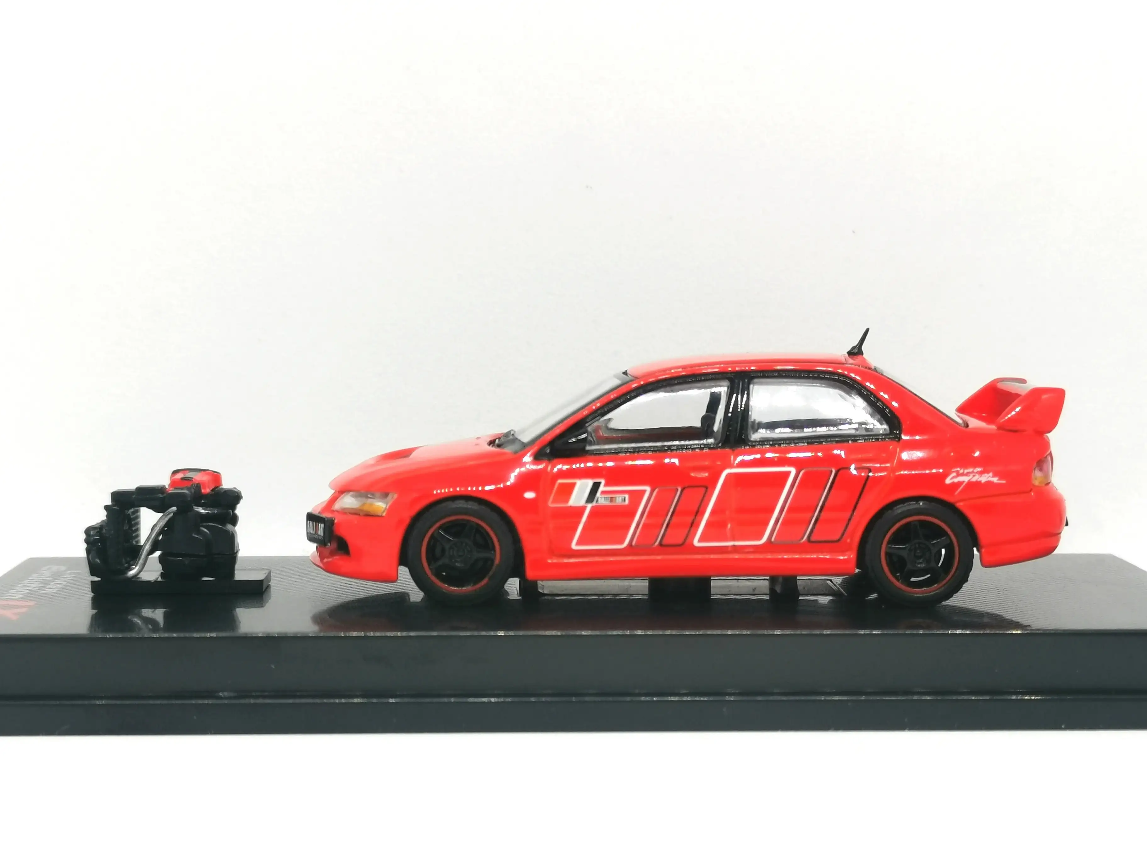 CM Model Mitsubishi Lancer Evolution IX EVO9 Rally Art Red - Image 4
