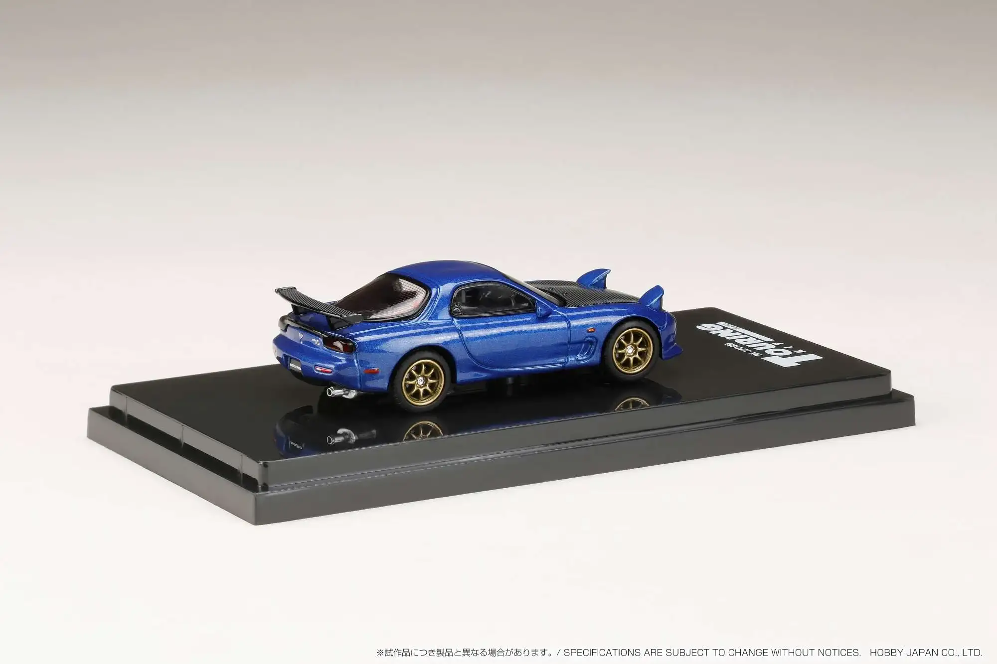 Hobby Japan
1/64 1/64 ɛ̃fini RX-7 FD3S (A Spec.) GT WING Blue - Image 3