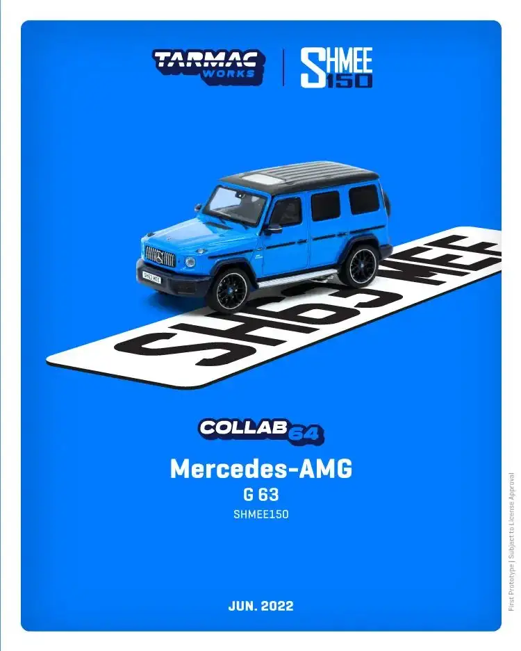 Tarmac Works x Shmee150 x Mini GT 1:64 Scale Mercedes-AMG G63