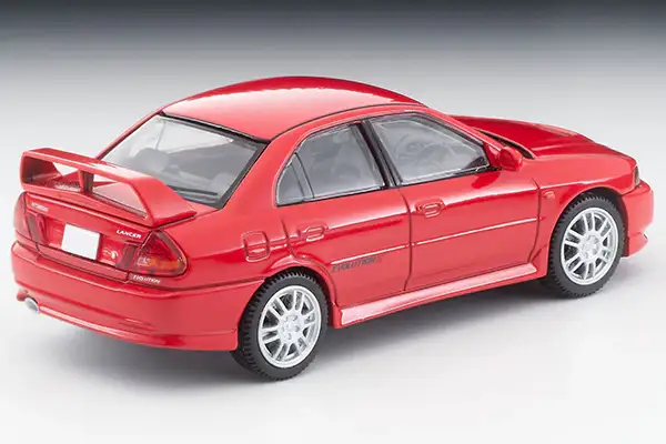 Tomica Limited Vintage Neo LV-N186d Mitsubishi Lancer GSR Evolution IV (Red) - Image 2
