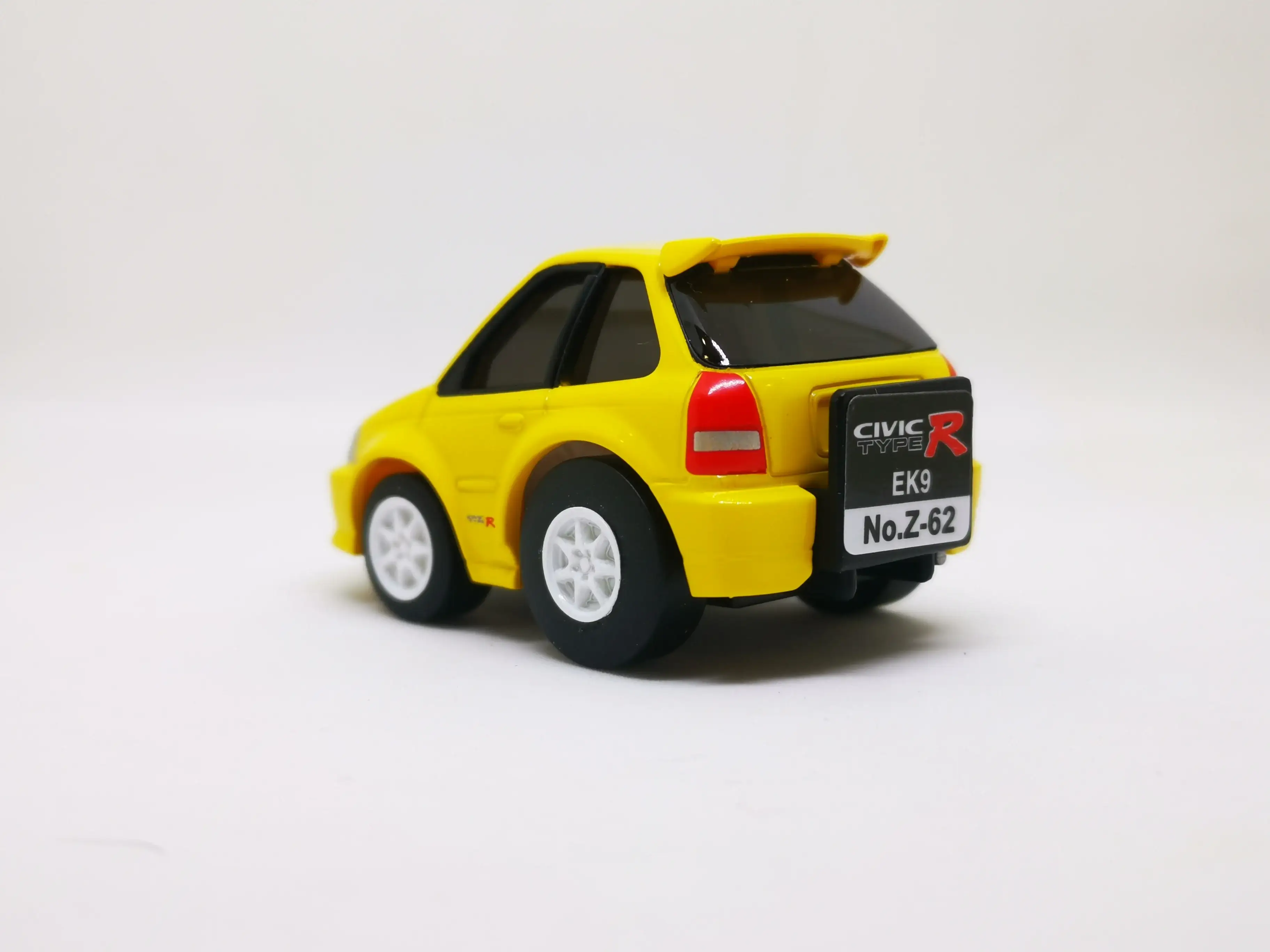 Tomytec ChoroQ Zero Z-62b Honda Civic EK9 TypeR (Yellow) - Image 5