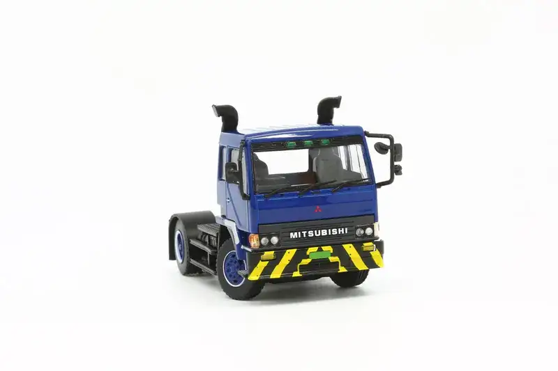 Model 1 x DBGT Model 1:64 Mitsubishi Fuso The Great 1986 Blue - Image 2