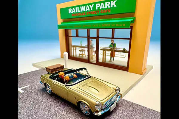 Diocolle 64 # Car Snap 27a Cafe Terras 2 Includes Honda S800