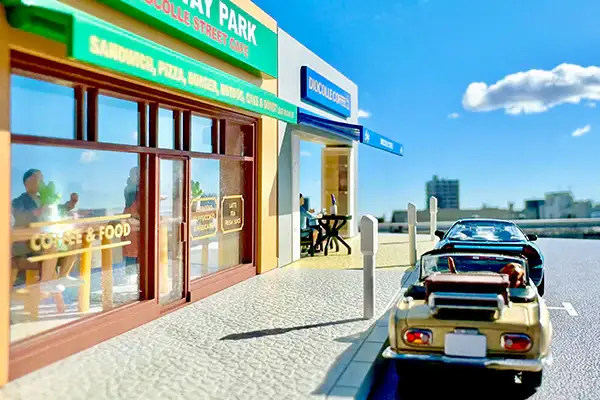 Diocolle 64 # Car Snap 27a Cafe Terras 2 Includes Honda S800 - Image 5