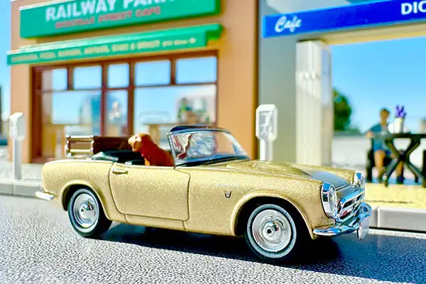 Diocolle 64 # Car Snap 27a Cafe Terras 2 Includes Honda S800 - Image 6
