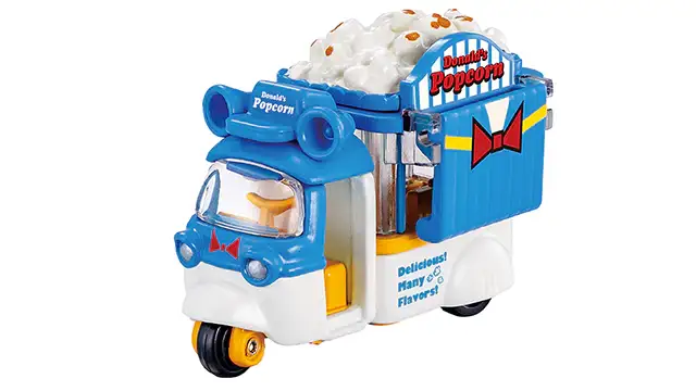 Dream Tomica SP Disney Motors Donald's Popcorn Shop (with Tomica) - Image 5
