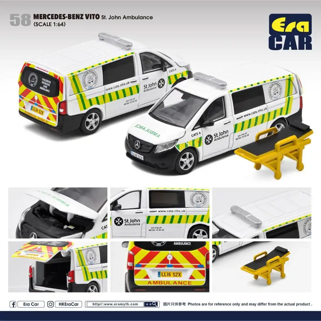 Era Car #58 Mercedes-Benz Vito St.John Ambulance