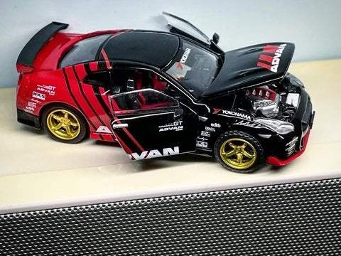 ERA Car #SP Nissan GT-R(R35) Nismo 2020 Advan Scale 1:64 - Image 6