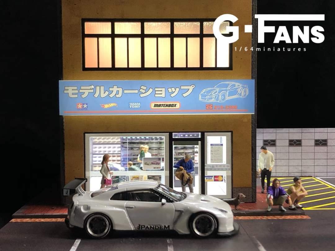 G FANS 1:64 Scale diorama
Mini Car Shop - Image 2