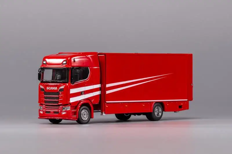 GCD Scania S730 Enclosed Double Deck Gull Wing Tow Truck 1:64 Scale - Image 7
