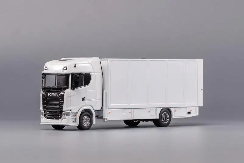 GCD Scania S730 Enclosed Double Deck Gull Wing Tow Truck 1:64 Scale - Image 9