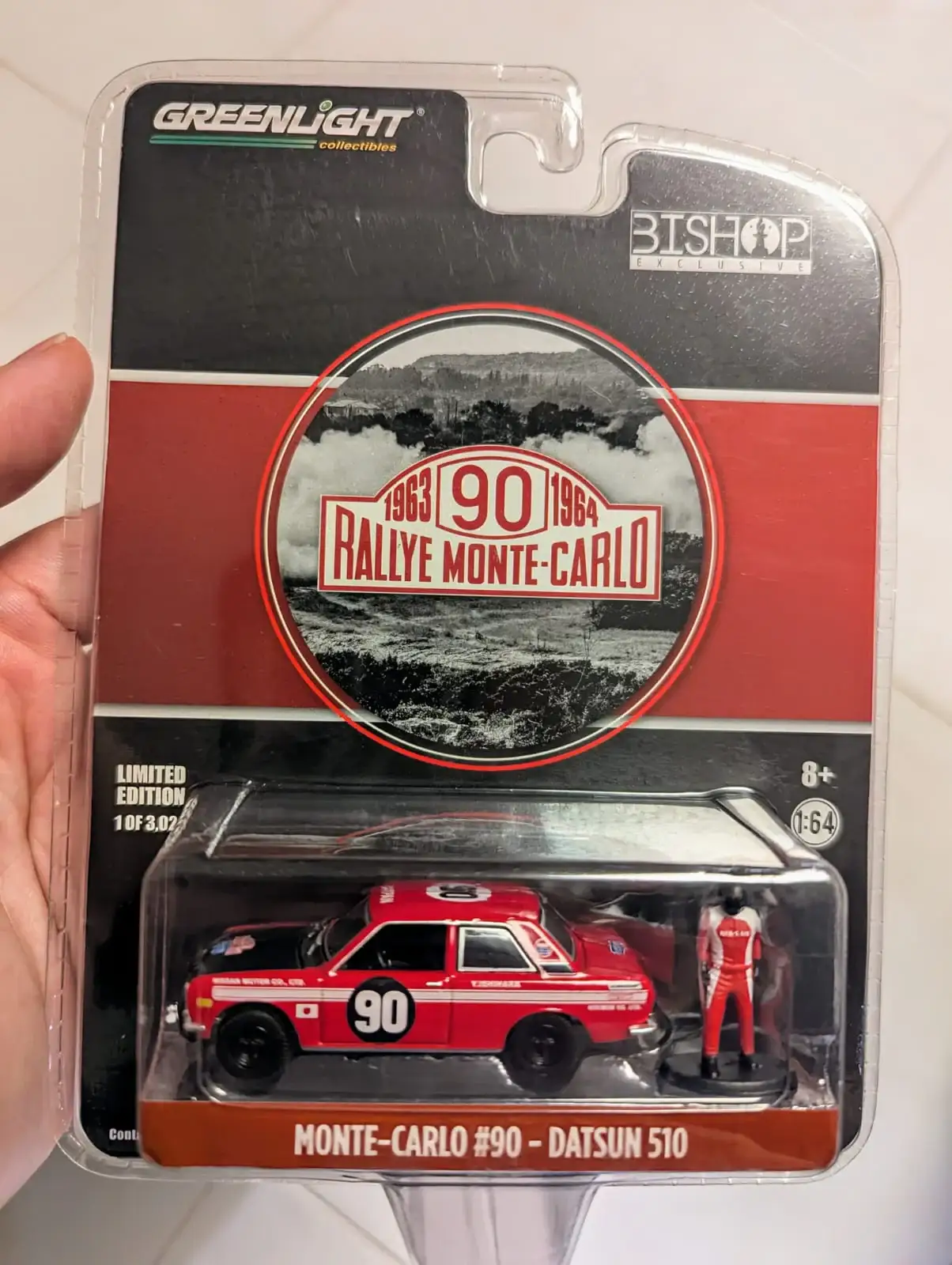 Greenlight 1:64 Scale Rallye Monte-Carlo #90 Datsun 510