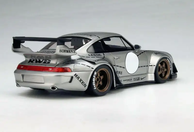 GT SPIRIT 1/18 GT Spirit 1:18 CLDC017 RWB Silver Phantom - Image 2