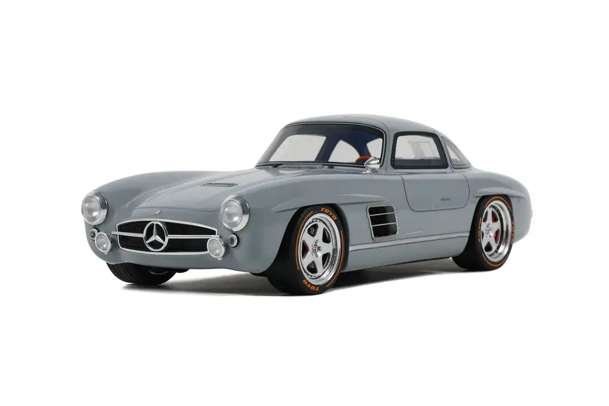 GT Spirit GT418 1:18 Scale S-Klub Mercedes Gullwing 2021 Nardo Gray