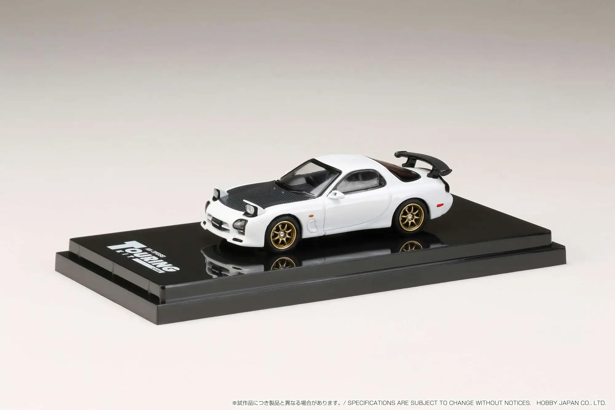 Hobby Japan
1/64 1/64 ɛ̃fini RX-7 FD3S (A Spec.) GT WING White - Image 2