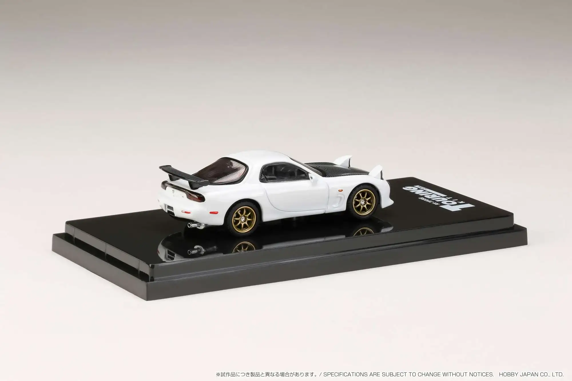 Hobby Japan
1/64 1/64 ɛ̃fini RX-7 FD3S (A Spec.) GT WING White - Image 3