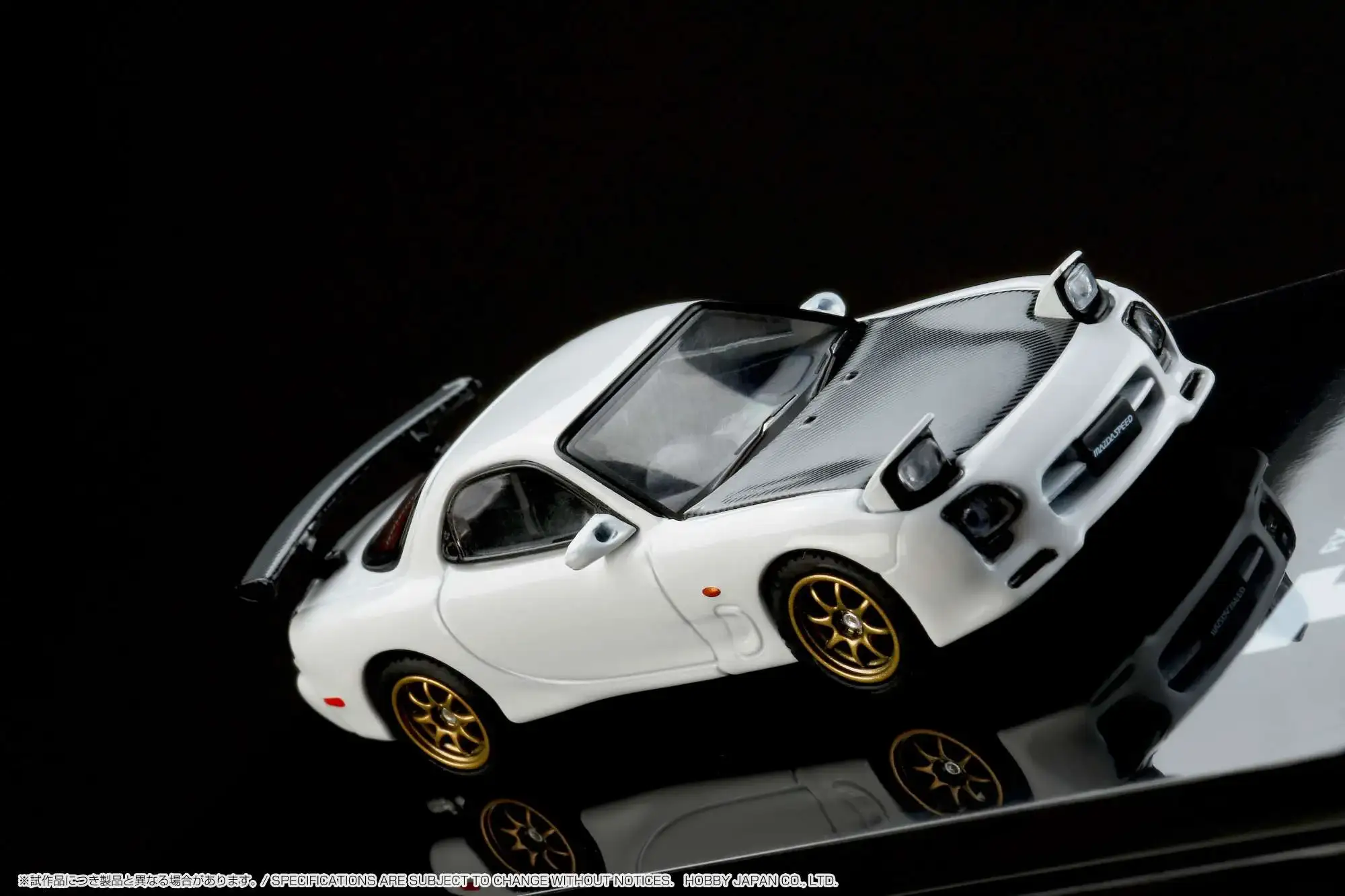 Hobby Japan
1/64 1/64 ɛ̃fini RX-7 FD3S (A Spec.) GT WING White - Image 8