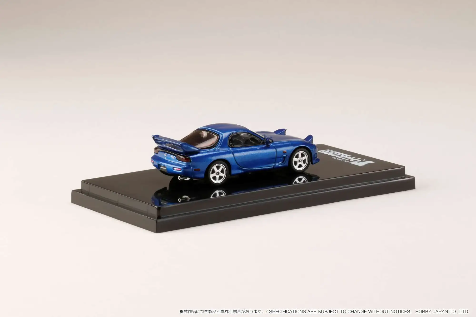 Hobby Japan
1/64 enfini RX-7 FD3S (A-Spec.) Blue - Image 2
