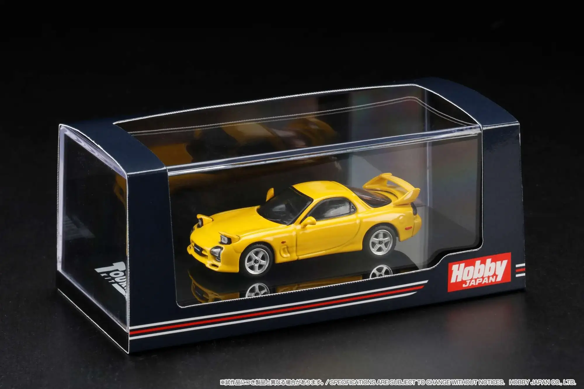 Hobby Japan
1/64 enfini RX-7 FD3S (A-Spec.) Yellow - Image 2