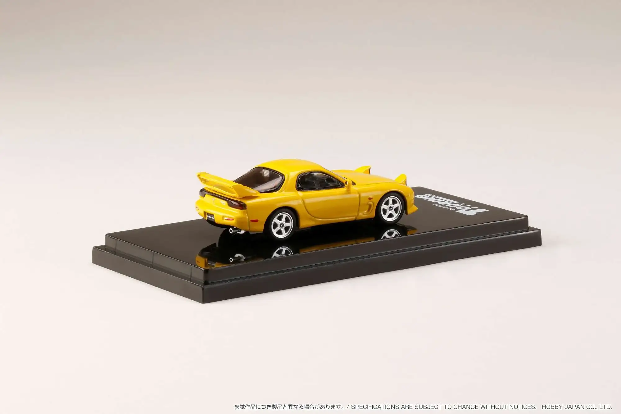 Hobby Japan
1/64 enfini RX-7 FD3S (A-Spec.) Yellow - Image 3